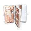Stainless Steel Rose Gold Nail Clipper Set, Large Clippers, 22 Piece, Household Tools view 1