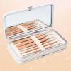 Stainless Steel Rose Gold Nail Clipper Set, Large Clippers, 22 Piece, Household Tools view 4