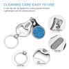 Bottle Openers Shower Favors for Guests Gifts Nail Clipper Keychain (Retro Ocean Sea Sharks) view 3
