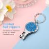 Bottle Openers Shower Favors for Guests Gifts Nail Clipper Keychain (Retro Ocean Sea Sharks) view 4