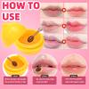8 PCS Bee Lip Balm Fruit Pot,Stocking Stuffers Honey Lip Balm Lip Mask,Propolis Moisturizing Lip Sleeping Mask Christmas Gift for Women,Hydrating Prevention Dry and Cracked Lip Scrubs Exfoliator view 4