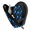 Burning blue rose Cosmetic Bag for Women Makeup Bags 2 Pcs Toiletry Pouch Travel Accessories Gifts view 4
