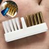 caralin 3pcs Drill Bits Cleaner Brush Wire Drill Brush Polishing Grinding Head Cleaner Copper Brush view 4