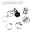 Nail Clipper Multifunction Black Tuxedo Keychain Nail Clippers Bottle Opener 3 in 1 Nail Clipper view 3