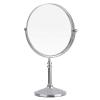 8 Inch Countertop Makeup Mirrors, Double Sided Brass Vanity Mirror, 1X and 3X/5X/7X/10X Magnifying, 360 Tabletop Cosmetic Shaving Mirrors view 1