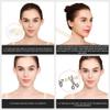 Peosaard Neck Tape, 8Pcs Neck Lift Tape Elastic Breathable Wrinkle Removing Strips with 40 Adhesive Pads Self-Adhesive Skin Friendly Face Lift for Women, Skin Color, Tightening view 4