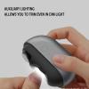 Nail Clippers, Easy Clip Nail Clippers, Nail Trimmer and Polisher with Led Light & Storage Box for Seniors (White) view 2