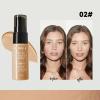2-in-1 Concealer Foundation, 20ml, Long-Lasting Waterproof Coverage, Black Pump Bottle (02#) view 2