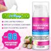 Progesterone Balance Cream for Women - Infused with MSM, Aloe Vera, Coconut Oil & Shea Butter | 3.4 fl oz, Gluten-Free, Non-GMO, Vegan-Friendly | Daily Skin Comfort & Balanced-Looking Skin Support view 2