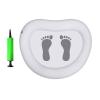 ANGESHA Inflatable Foot Bath Tub with Air Pumps Foot Soaking Bath Basin for Camping Beach Outdoor Use view 3