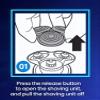 Universal Replacement Head Blade RQ11 Shaver, Compatible For Philips, Compatible For Norelco, SensoTouch 2D Electric Razors 1150X 1160X 1170X 1180X 1190 1195 view 2