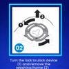 Universal Replacement Head Blade RQ11 Shaver, Compatible For Philips, Compatible For Norelco, SensoTouch 2D Electric Razors 1150X 1160X 1170X 1180X 1190 1195 view 3