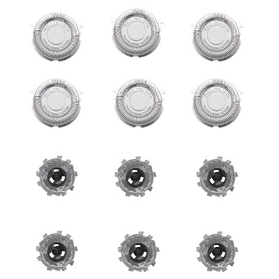 6Pcs SH50/52 Replacement Heads, Compatible For Philips, 5000 Series Electric Shavers S5370 S5660 S5590 S5290 Blades Heads