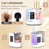 3-in-1 Electric Makeup Brush Cleaner with Dryer & HolderAutomatic USB Cleaning Machine for All Makeup Brush Sizes, Portable Quick-Dry Tool for Cosmetic Brushes view 4