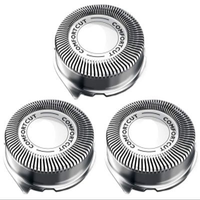 3Pcs/Set Replacement Shaver Head, Compatible For Philips, 3000 2000 Series Razor Replacement Heads Blade SH30/52 Knife Mesh 30E