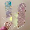 2-Tier Acrylic Display Shelf, Crystal Clear Cosmetic Organizer for Perfume & Skincare, 12.6x8.7x11.8 Inch Bathroom & Vanity Storage view 4