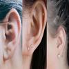 AVYRING Gold Ear Piercing Kit 2mm, 2mm Ear Piercing Gun, Disposable Ear Piercing Kit with Piercing Earrings Studs Surgical Steel Painless Self Piercing 20g Flat Back Earring Ball Zircon view 3