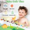 Dinosaur Bath Bombs, 6PCS Kids Bath Bombs with Toys Inside,Natural & Organic Bubble with Surprise,Handmade Essential Oil Bubble for Boys,Christmas Birthday Gifts for Boys Aged 4 5 6 7 8 9 view 3