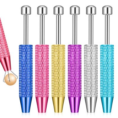 3Pcs Piercing Ball Grabber Tool Set, 4-Prong Claw Piercing Removal Tool for Jewelry Changing, Stainless Steel Piercings Holder Tools for Tiny Objects, Septum Ball Screw Tools, Nose Ring