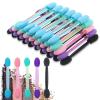 50 Pcs Eye Shadow Applicators Double Head Eyeshadow Applicators 2.38' Length Makeup Sponge Applicator Cosmetic Tool (Multicolor) view 1