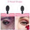 50 Pcs Eye Shadow Applicators Double Head Eyeshadow Applicators 2.38' Length Makeup Sponge Applicator Cosmetic Tool (Multicolor) view 3