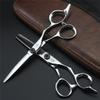 6.0 Inch Silver Stainless Steel Barber Shears Scissors, Multifunctional Salon Hair Cutting Scissors Sets, Sharp and Precise for Women, Men and Hairdressers view 2