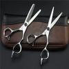 6.0 Inch Silver Stainless Steel Barber Shears Scissors, Multifunctional Salon Hair Cutting Scissors Sets, Sharp and Precise for Women, Men and Hairdressers view 3