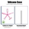 3PCS Nail Art Magnet Set - Pink 6-in-1 Cat Eye, Y-Shape Dual Head & Heart Magnetic Tool for Salon & Home Gel Manicure Designs view 4