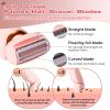 Livora Shaver for Women,Razor for Women,2 in 1 Wet & Dry Waterproof Razors,Silk Glide Pro Shaver with Removable Head for Leg Arm Underarm Bikini Area,Pink view 4