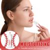 35 Pack Christmas Lip Balm Gifts Bulk Baseball Natural Moisturizing Lipstick Set Baseball Party Favors Sports Gift for Team Teen Adults Birthday Party Game Decorations Team Inspirational Gifts view 2