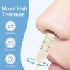 Nasal Hair Cutter, 2025 Upgraded Double Sided Nasal Hair Trimmer for Women Men, 360 Rotating Nose Hair Remover Tool Travel Essentials Halloween Christmas Gifts (Coffee, 6 Pcs) view 2