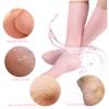 Moisturising Socks Anti Slip Elastic Silicone Socks for Women Comfortable Overnight Gel Reusable Foot Moisturiser for Repairing Dry Feet, Cracked Heel Style 2 view 2