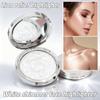Luxury Pearl Shimmer Highlighter Powder, Pink, 14g, Long-Lasting Pearlescent Makeup Palette for Face and Body, Professional Cosmetic Brightening (01#) view 3