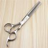 6.0 Inch Silver Stainless Steel Barber Shears Scissors, Multifunctional Salon Hair Cutting Scissors Sets, Sharp and Precise for Women, Men and Hairdressers view 4