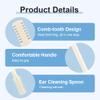 Nasal Hair Cutter, 2025 Upgraded Portable Manual Nose Hair Trimmer for Women Men, 2 in 1 Nose Hair Remover 360 Rotating Nasal Grooming Tool Travel Essentials (Gray, 6 Pcs) view 4