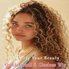 12 Inch Ombre 4/27 Highlight Wear And Go Glueless Wigs Human Hair Pre Plucked Pre Cut 44 Hd Closure Honey Blonde Wig Human Hair Curly Bob Wig Water Wave Wet And Wavy Lace Front Wigs For Black Women view 2