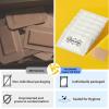 20 PCS Castor Oil Patches Individually Packaged, Disposable Castor Oil Pack Wrap with Anti Leakage Cotton Pad for Belly/Feet/Knee (Oils Not Included), 5.1" x 3.9" view 3