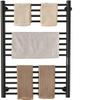 ZOCWJK Wall Mounted Towel Warmer - 15 Towel Capacity Stainless Steel Heated Rack with Timer Perfect for Spa-Like Luxury and Quick Towel Drying at Home.( view 1