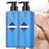 Aquablue Body Wash,Body Wash Men,13.53 fl.oz Aquablue BodyWash Dual With Long Lasting Scent,Deep Cleansing Pore Care & Refreshing Skin Comfort (2)