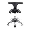 SFKLYU Ergonomic Rolling Chair, Adjustable Saddle Swivel Stool, 360 Swivel Mobility, Split Seat Design, Professional Salon, Massage & Esthetician Spa Stool,A3 view 1