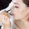 17 Pcs Flat Angled Eyeliner Brush Set Eye Makeup Brush Sets for Powder Gel Cream Liquid Concealer Eyebrow Brushes Mini Smudge Brushes for Eyeliner Eyeshadow view 2