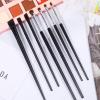 17 Pcs Flat Angled Eyeliner Brush Set Eye Makeup Brush Sets for Powder Gel Cream Liquid Concealer Eyebrow Brushes Mini Smudge Brushes for Eyeliner Eyeshadow view 3