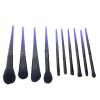 10Pcs Eyeshadow Blush Brush Set, Cosmetic Makeup Brushes, Portable Soft Hair Makeup Tool with Ergonomic Handle, Brush Head for Beginners and Professionals view 2