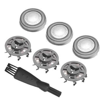 3Pcs Electronic Shaver Head Replacement Blades Compatible for Philips SH30 SH50 52 Series 1000 2000 S1020 S1050 S1060 Razor