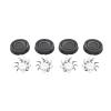 Shaver Replacement Heads Blades Skull Shaver Compatible for PitbullGold PRO(4 PCS B) view 1