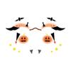 10-Pack Multi-Style Temporary Face Tattoos: Halloween Fake Scars, Chinese Fairy Glitter | Waterproof, Skin-Safe | For Adult Festivals, Cosplay, Holiday Bashes9 view 1