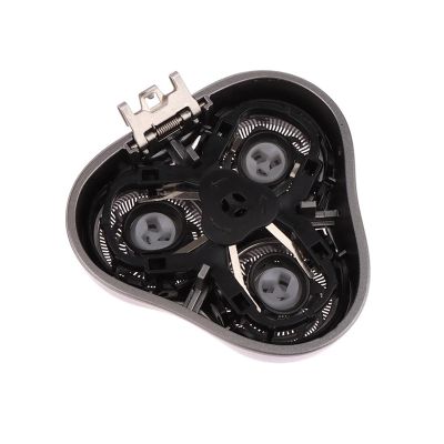 1Pc Shaver Head Compatible for Enchen, Compatible for Blackstone Electric Shavers Dual-Layer Blade Steel Blade Head(Black)
