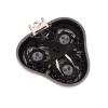1Pc Shaver Head Compatible for Enchen, Compatible for Blackstone Electric Shavers Dual-Layer Blade Steel Blade Head(Black) view 1