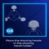 3PC SH90 Shaver Heads Blade, Compatible For Philips, S9000 S7000 S8000 Series S7310 S7530 S7780 S8860 S8870 S8880 S6011 SW9700 S9090 Razor view 4