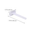 Gogogmee 25Pcs Disposable Body Razors Lightweight Hair Shavers for Underarm Leg and Privates Portable Travel-friendly White Single-use Trimmers Reducing Skin Irritation view 2
